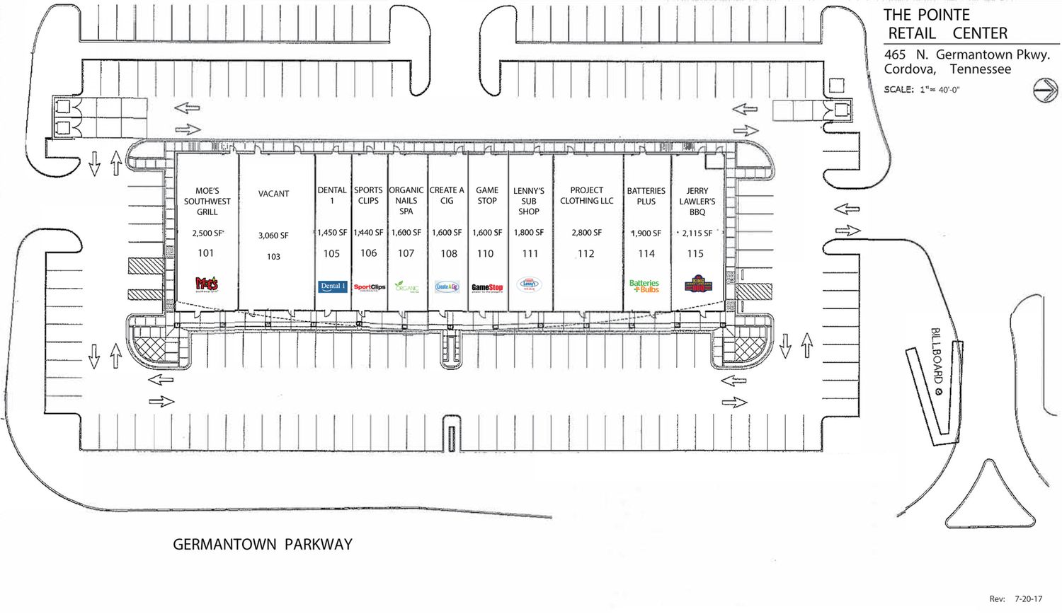 The Pointe at Cordova: 465 N Germantown Pkwy, Cordova, TN 38018